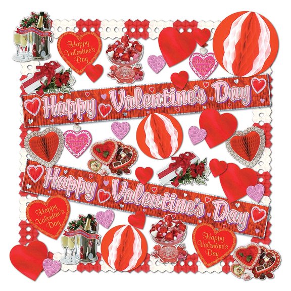 Valentine Decorating Kit - 40 Pcs (Pack of 1)