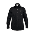 thumbnail image 1 of Flame Resistant FR Welding Shirt - 100% C - Heavyweight 9 oz (X-Large, Black), 1 of 8
