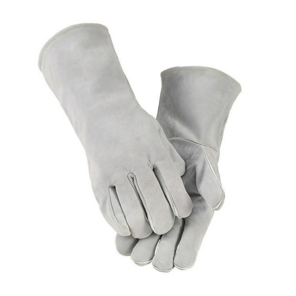 Flame Resistant Work Gloves Hand Protections from Welder Cutting Welding Gloves