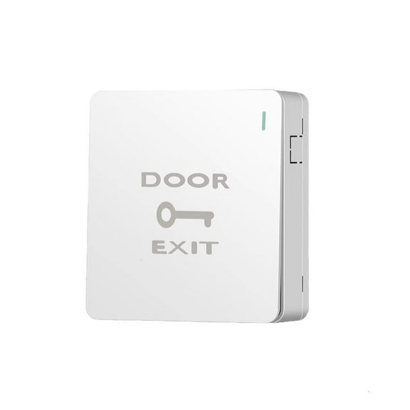 Flame Retardant Exit Button Surfaces Mounted Resetting Function Sturdy Plastic