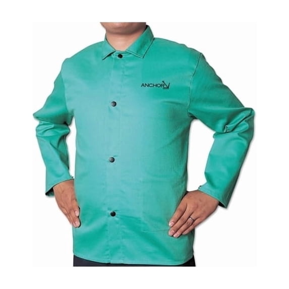 Flame Retardant (FR) Cotton Sateen Jacket, 3X-Large, Visual Green