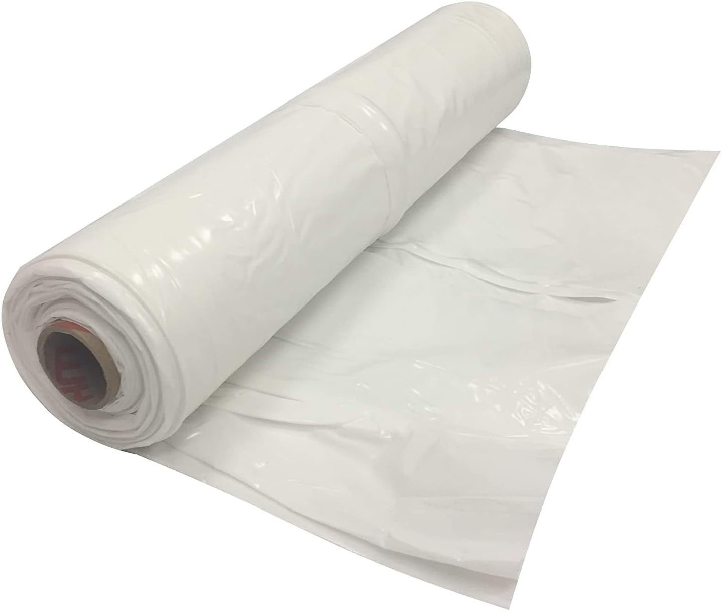 Flame Retardant Plastic Sheeting 4 Mil 12' X 100', White Visqueen