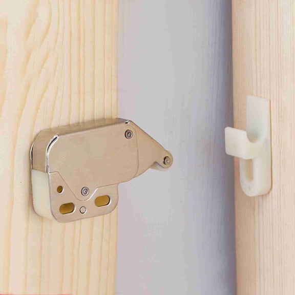 Flame,Retardant Touch Catch Latch, Ideal For Kitchen, Bedroom <span Style="background:red"></span> Doors, 50K+ Cycles