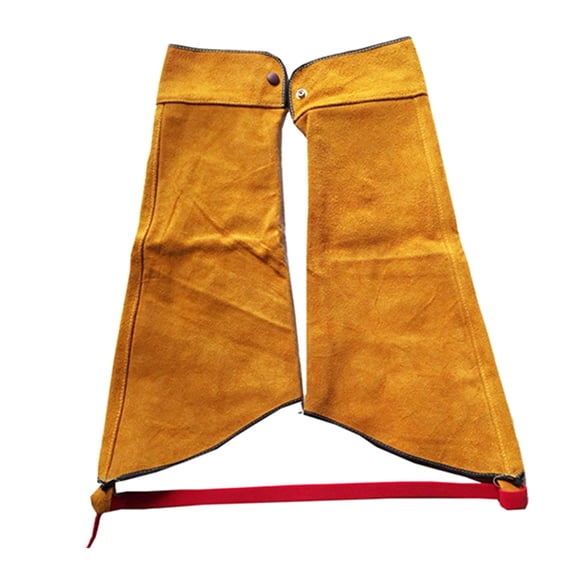 Flame Retardant Welding Sleeves Arm Protection Working Sleeves for Fireplace Gardening Camping Barbecue Double-layered