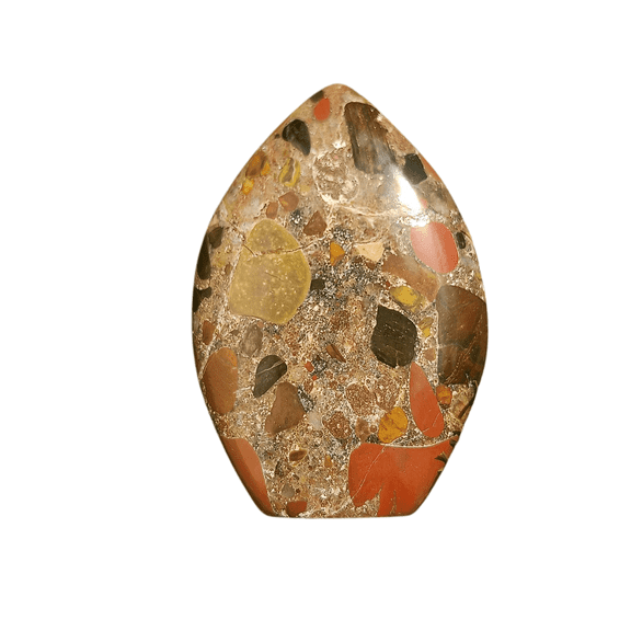 Flame Sculpture Red Jasper Healing Crystals Stone Polished Healing Crystals Flame Gemstone Natural Anxiety Stress Relief Meditation Reiki Healing Crystal Gifts Size 3 INCH