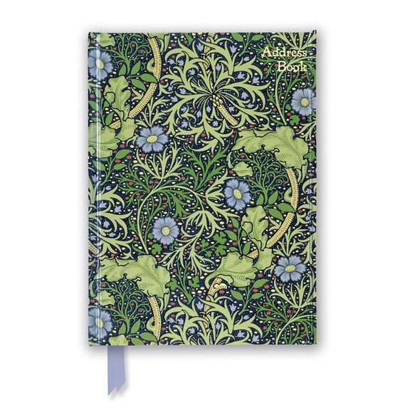 Flame Tree Address Books William Morris: Seaweed (Address Book), (Hardcover)
