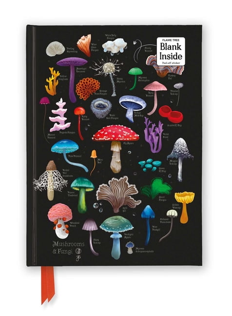 Flame Tree Blank Notebooks Anna Stead: Mushrooms & Fungi (Foiled Blank Journal), (Hardcover)