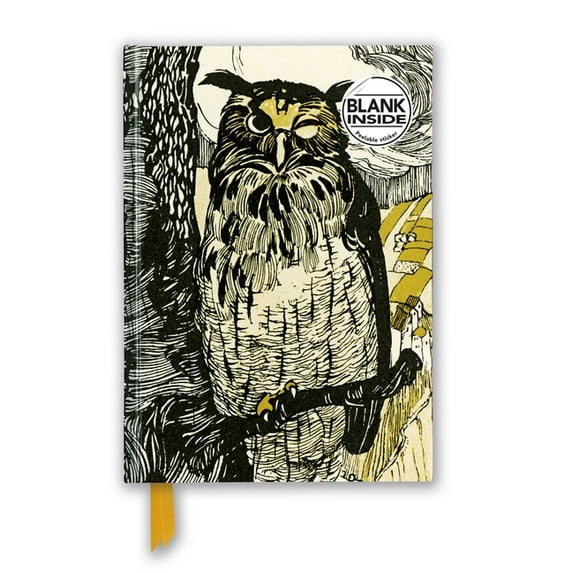 Flame Tree Blank Notebooks Grimm's Fairy Tales: Winking Owl (Foiled Blank Journal), (Hardcover)