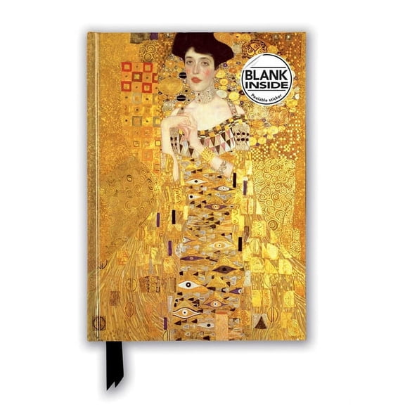 Flame Tree Blank Notebooks Gustav Klimt: Adele Bloch Bauer I (Foiled Blank Journal), (Hardcover)