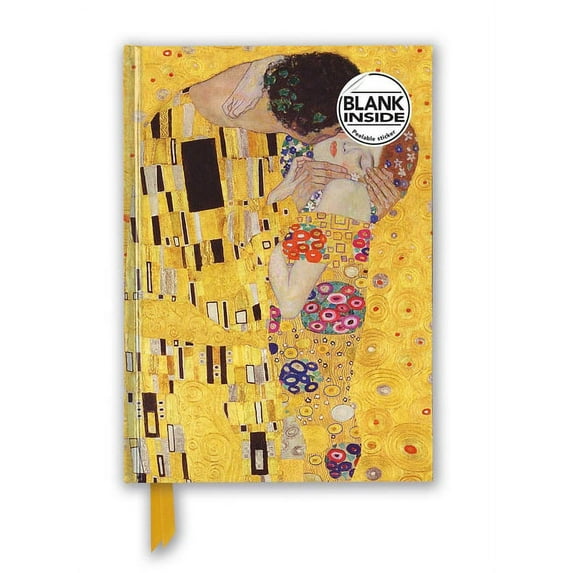 Flame Tree Blank Notebooks Gustav Klimt: The Kiss (Foiled Blank Journal), (Hardcover)