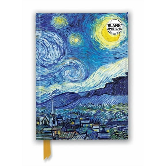 Flame Tree Blank Notebooks: Vincent van Gogh: The Starry Night (Foiled Blank Journal) (Notebook / blank book)