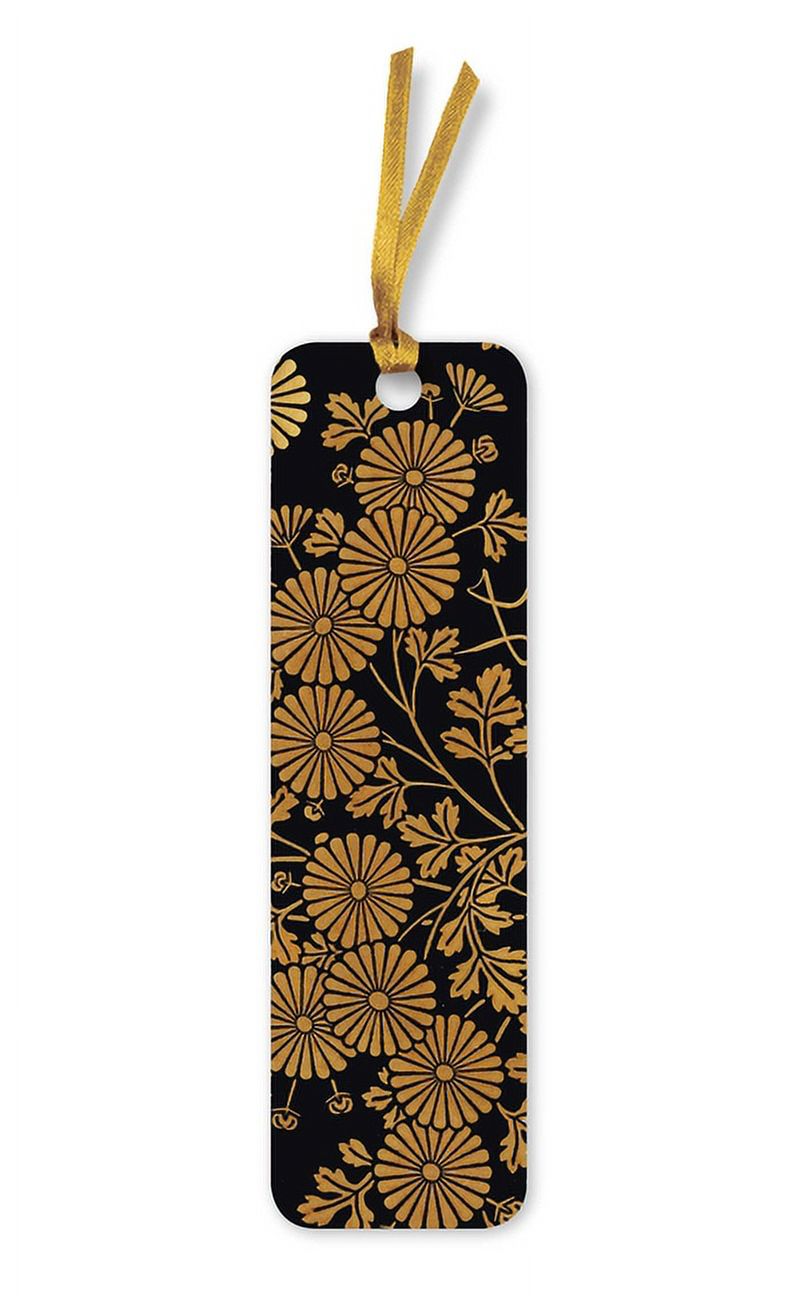 Uematsu Hobi: Box Decorated with Chrysanthemums Bookmarks (p