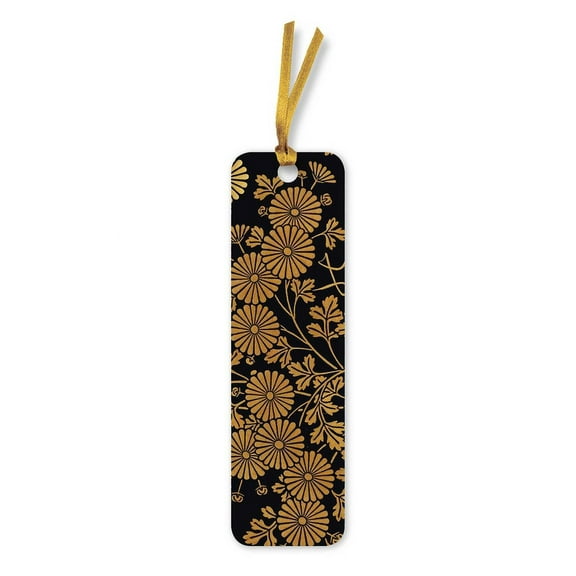 Uematsu Hobi: Box Decorated with Chrysanthemums Bookmarks (p