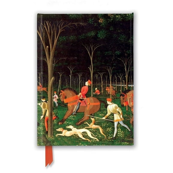 Flame Tree Notebooks: Ashmolean Museum: The Hunt by Paolo Uccello (Foiled Journal) (Hardcover)