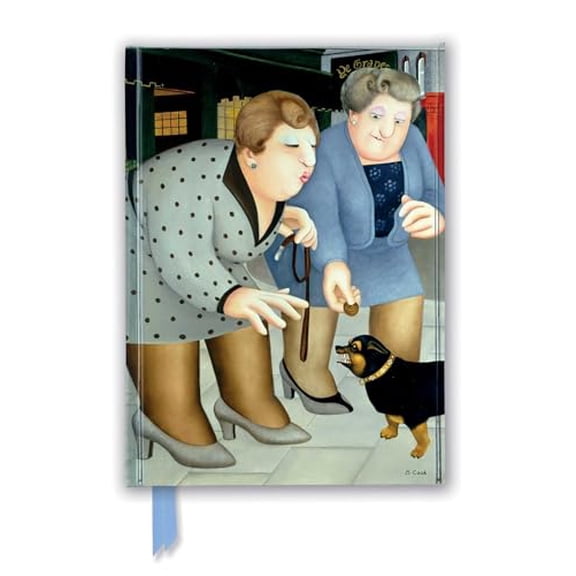 Pre-Owned Flame Tree Notebooks: Beryl Cook: Dogs (Foiled Journal) (Notebook / blank book)