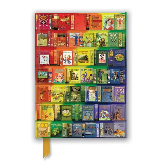 Flame Tree Notebooks Bodleian Library: Rainbow Shelves (Foiled Journal), (Hardcover)