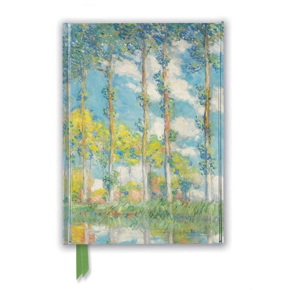 Flame Tree Notebooks: Claude Monet: The Poplars (Foiled Journal) (Notebook / blank book)