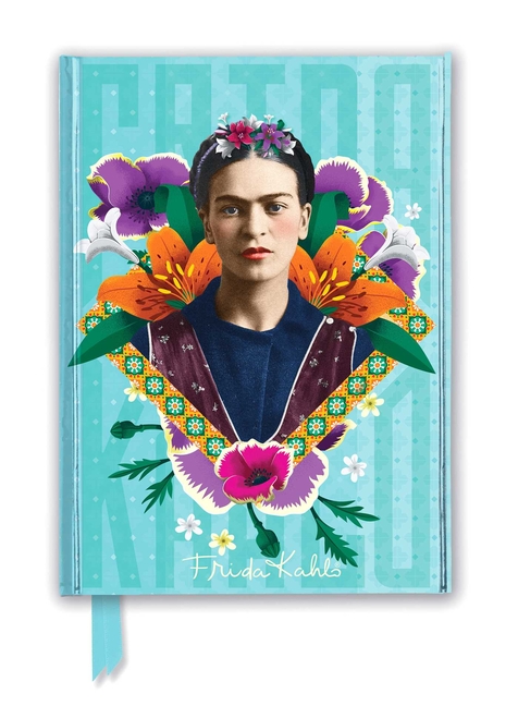 Flame Tree Notebooks: Frida Kahlo Blue (Foiled Journal) (Notebook / blank book) - image 1 of 1