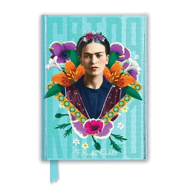 Flame Tree Notebooks: Frida Kahlo Blue (Foiled Journal) (Notebook / blank book)