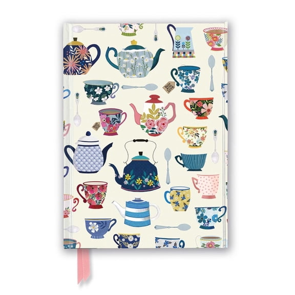 Flame Tree Notebooks Georgia Breeze: Teapots (Foiled Journal), (Hardcover)