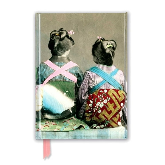 Flame Tree Notebooks: Japanese Dancers Wearing Traditional Kimonos (Foiled Journal) (Notebook / blank book)
