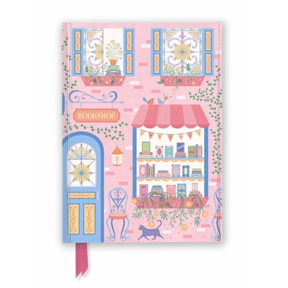 Flame Tree Notebooks Jenny Zemanek: The Bookshop (Foiled Journal), (Hardcover)