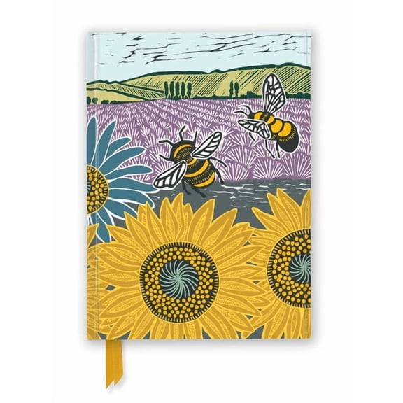 Flame Tree Notebooks Kate Heiss: Sunflower Fields (Foiled Journal), (Hardcover)