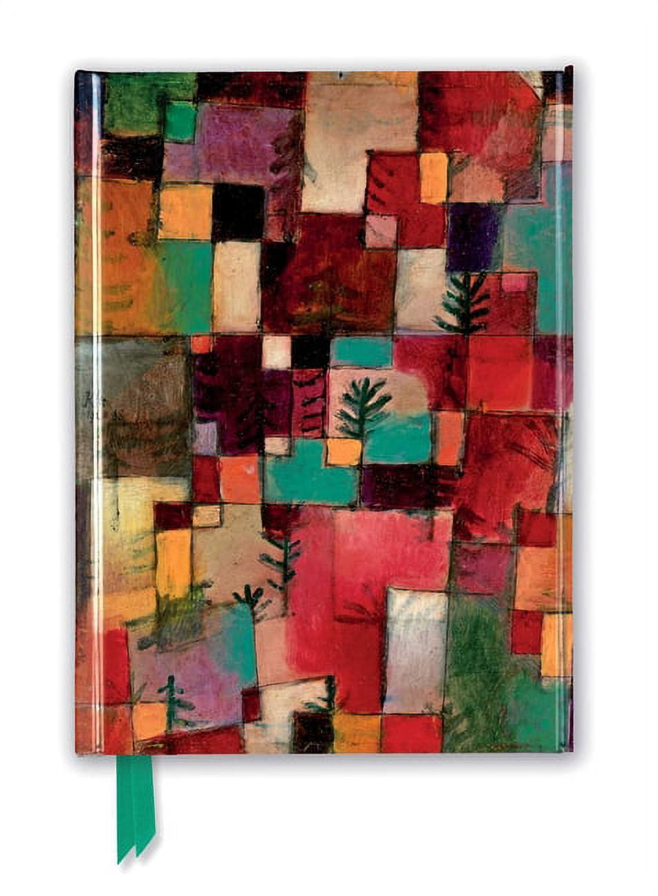 FLAME TREE PUBLISHING Flame Tree Notebooks: Paul Klee: Redgreen and Violet-Yellow Rhythms (Foiled Journal) (Notebook / blank book)