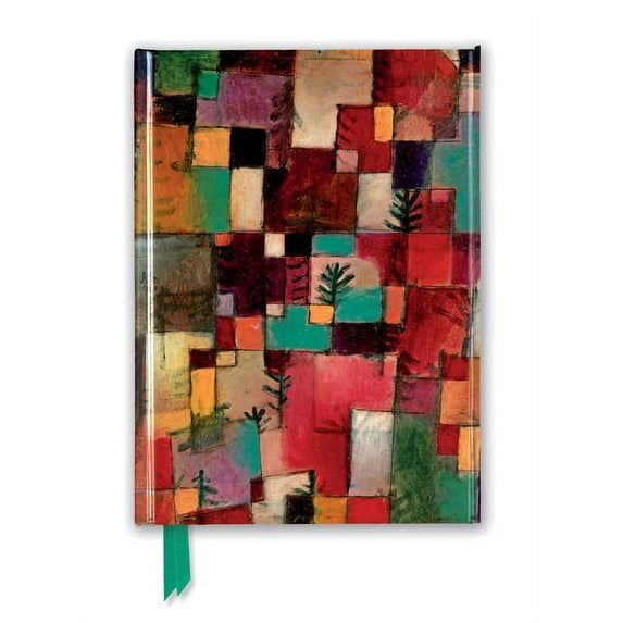 Flame Tree Notebooks: Paul Klee: Redgreen and Violet-Yellow Rhythms (Foiled Journal) (Notebook / blank book)