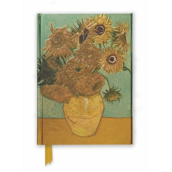 Flame Tree Notebooks: Vincent van Gogh: Sunflowers (Foiled Journal) (Series #12) (Notebook / blank book)
