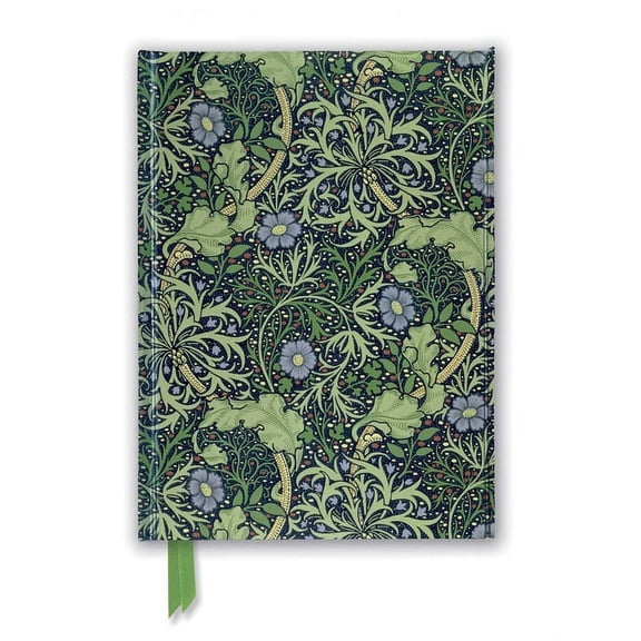 Flame Tree Notebooks: William Morris: Seaweed Wallpaper Design (Foiled Journal) (Notebook / blank book)