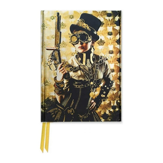 Flame Tree Pocket Notebooks Steampunk Lady (Foiled Pocket Journal), Book 1, (Hardcover)