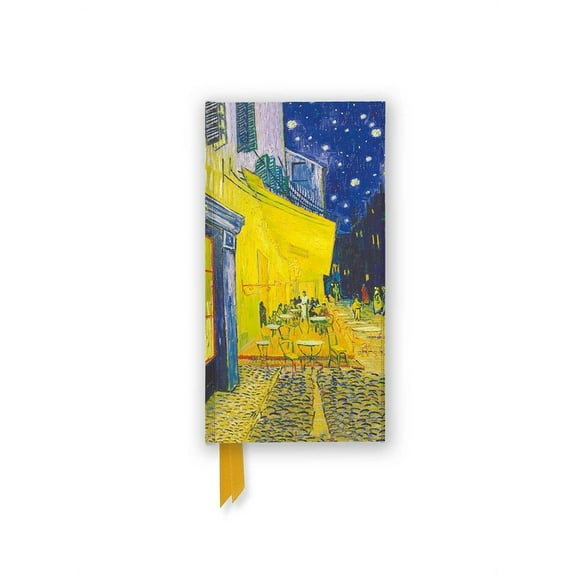 Flame Tree Slimline Journals Vincent Van Gogh: Caf Terrace (Foiled Slimline Journal), (Hardcover)