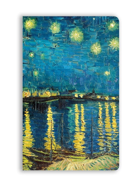 Flame Tree Soft Touch Journals Vincent Van Gogh: Starry Night Over the RhÃ´ne (Soft Touch Journal), (Hardcover)