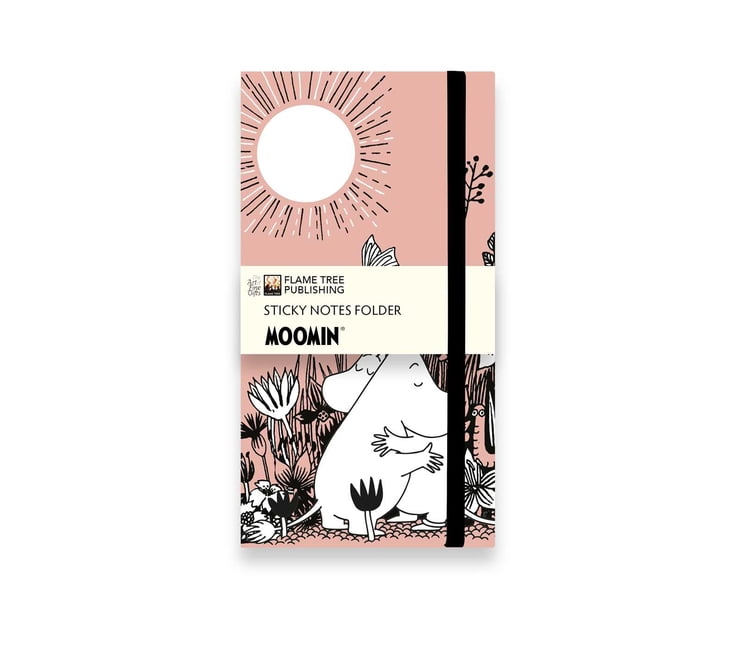 Flame Tree Sticky Notes Folder Moomin Love Flame Tree Sticky Notes Folder, (Hardcover)