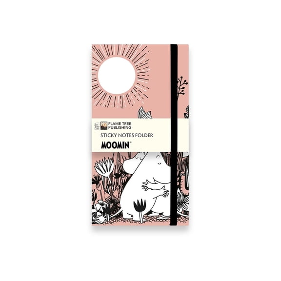 Flame Tree Sticky Notes Folder Moomin Love Flame Tree Sticky Notes Folder, (Hardcover)