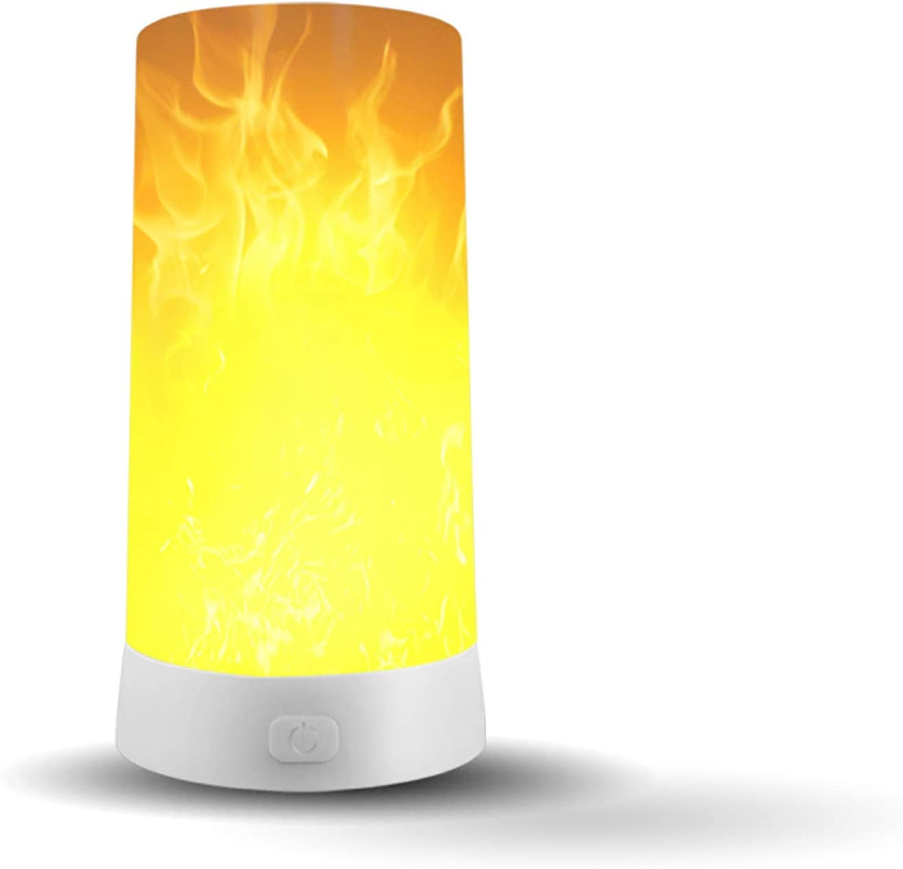 Flame effect light, flame effect LED light with remote control, USB charging, party flame effect LED candle light, room, false wall fireplace, Christmas decoration, Halloween decoration