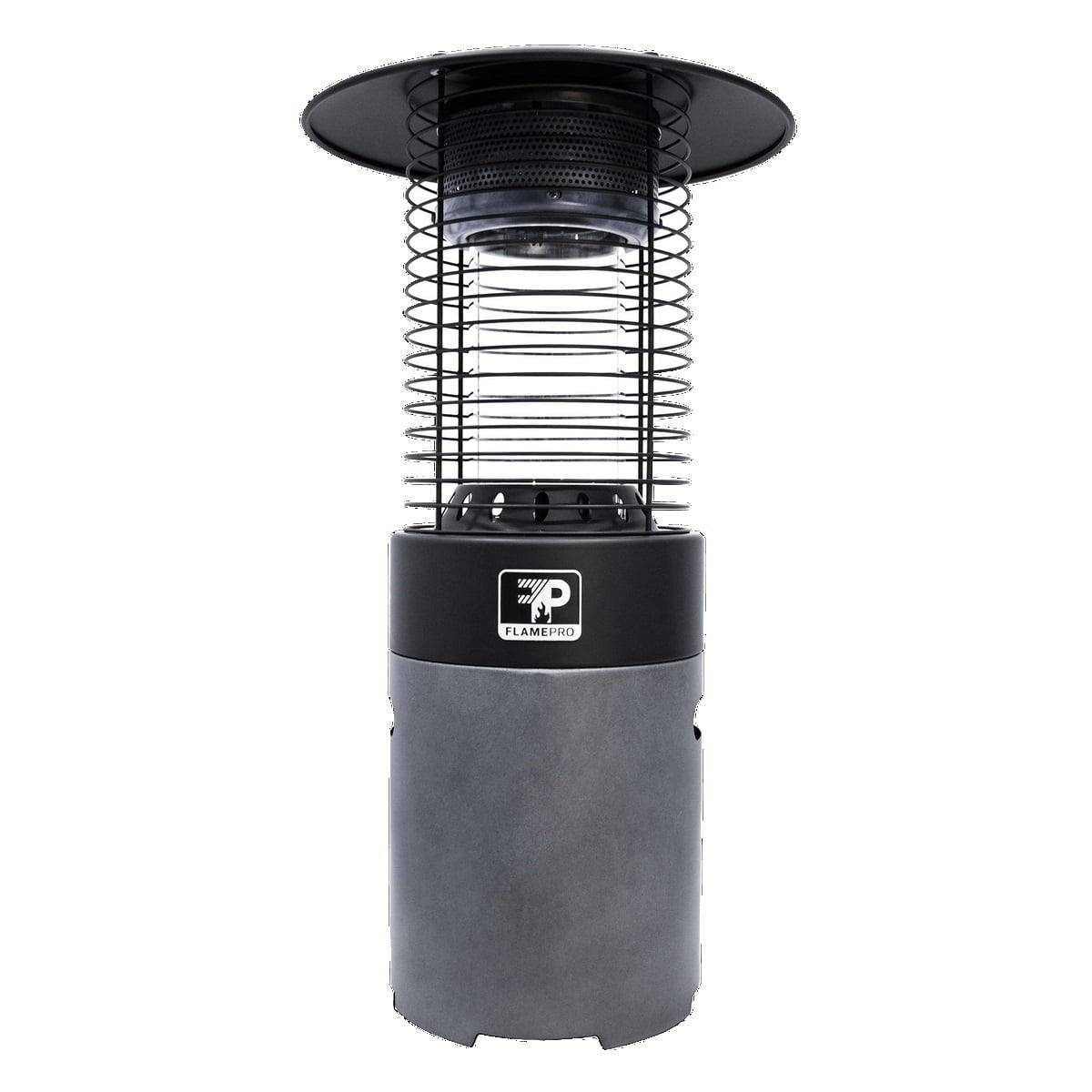 FlamePro Table-Top Patio Heater with Adapter Hose, Two Tone
