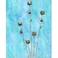 thumbnail image 1 of Flamed Roses Garden Stake, 1 of 1
