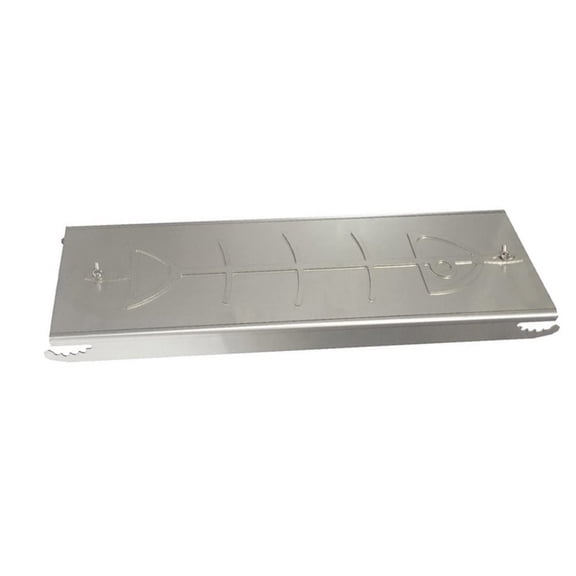 Flamed Salmon Plate Stainless Steel Salmon Plate For Fire Pot And Kettle Grills