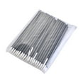 Flameee 50pcs Disposable Eyeliner Brush Fine Fiber Lip Liner Eyeliner