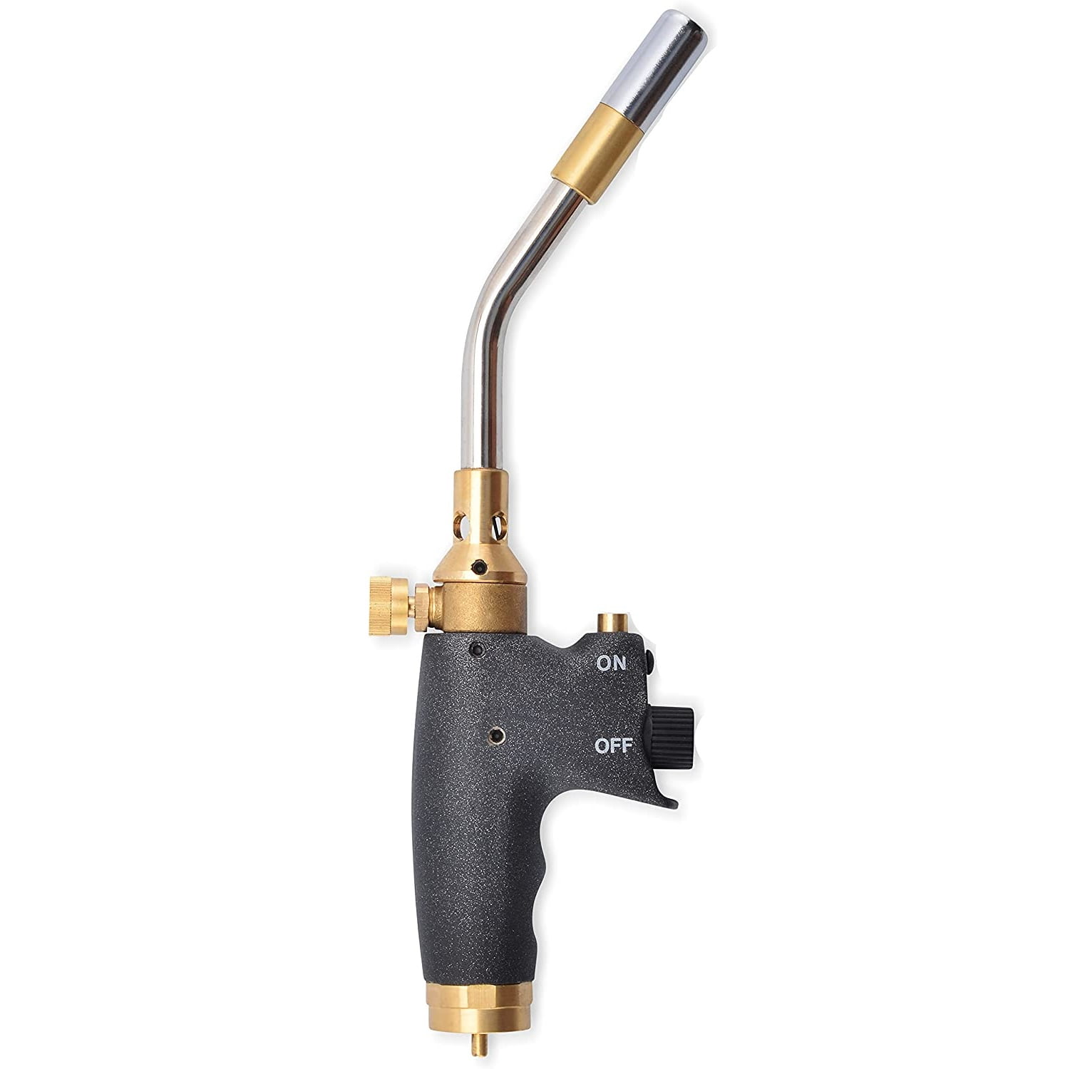 FLAMEKING Flame King Propane Torch Head with Igniter for Soldering, Welding, Brazing & Searing Steaks