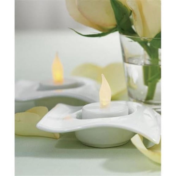 Flameless Battery Operated Tealights Set of 6