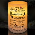 thumbnail image 1 of Flameless Candle Real Wax LED Light with Timer Sympathy Gift for Loss of Loved One Memorial Gifts for Loss of Mother Father Bereavement Gifts Remembrance Gifts (6" x 4"), 1 of 10