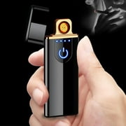 LINDMEYERS Flameless Cigarette Lighter USB Rechargeable Gasless No Fluid Plasma Arc Heat