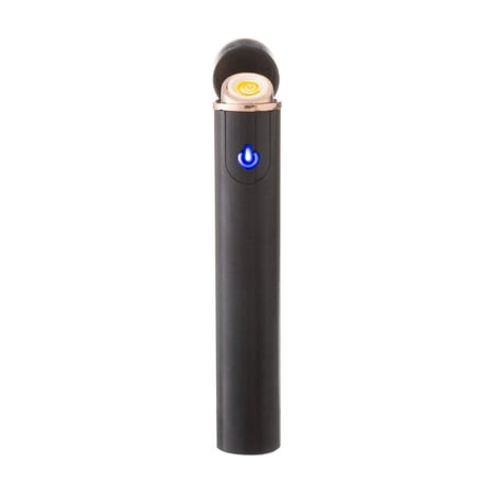 Flameless Cylinder Lighter Graphite 3.25"