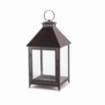 thumbnail image 1 of Flameless Floor Lantern Candle Holder, Black - One Size - Set of 2, 1 of 1