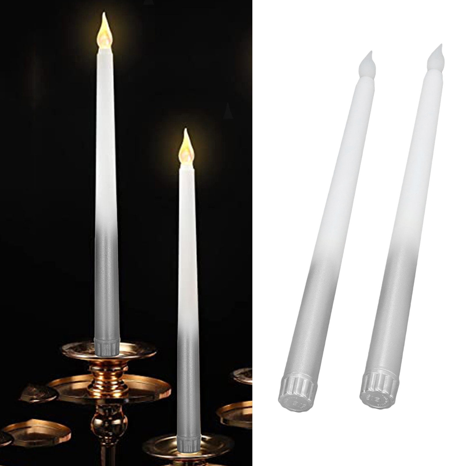 Flameless Taper Candles Battery Operated LED Taper Candles For