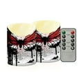 thumbnail image 1 of Flameless Themed LED Candles Decorative With Butterfly's Fiery Dance Pattern, 1 of 8