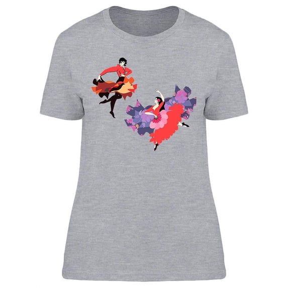 Flamenco Couple T-Shirt Women -Image by Shutterstock, Female Medium